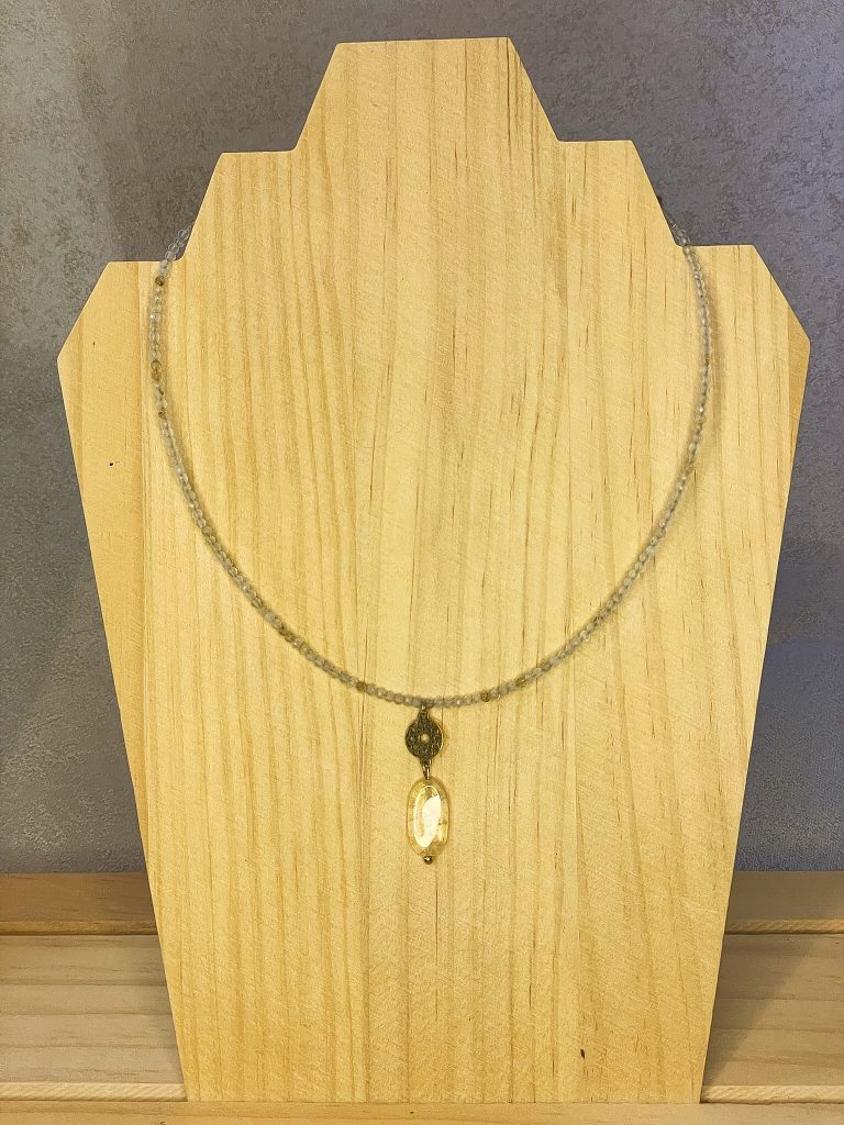Manipura Quartz Rutile Doré