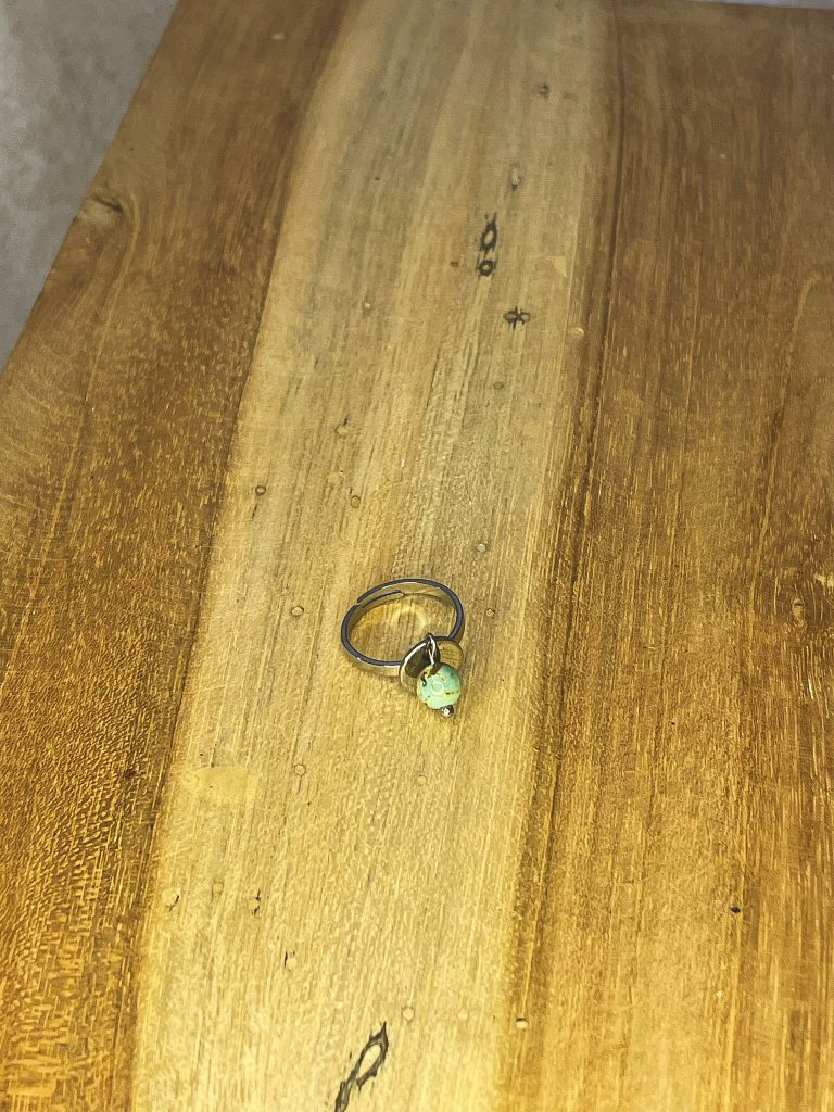 Bague Coquillage Turquoise