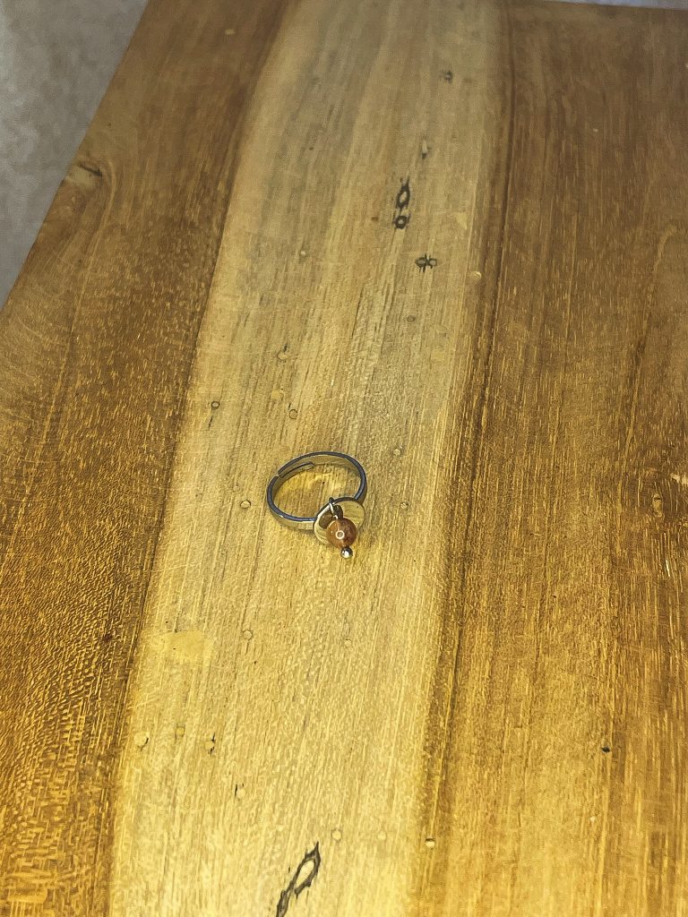 Bague Quartz Rutile Naturel